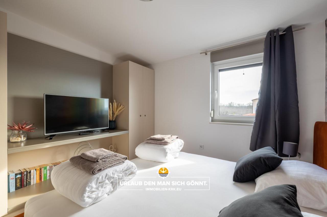 Apartament Penthouse Panorama Deluxe In Malinska Zewnętrze zdjęcie