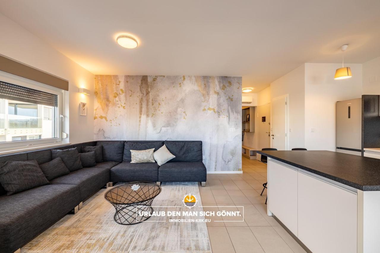 Apartament Penthouse Panorama Deluxe In Malinska Zewnętrze zdjęcie