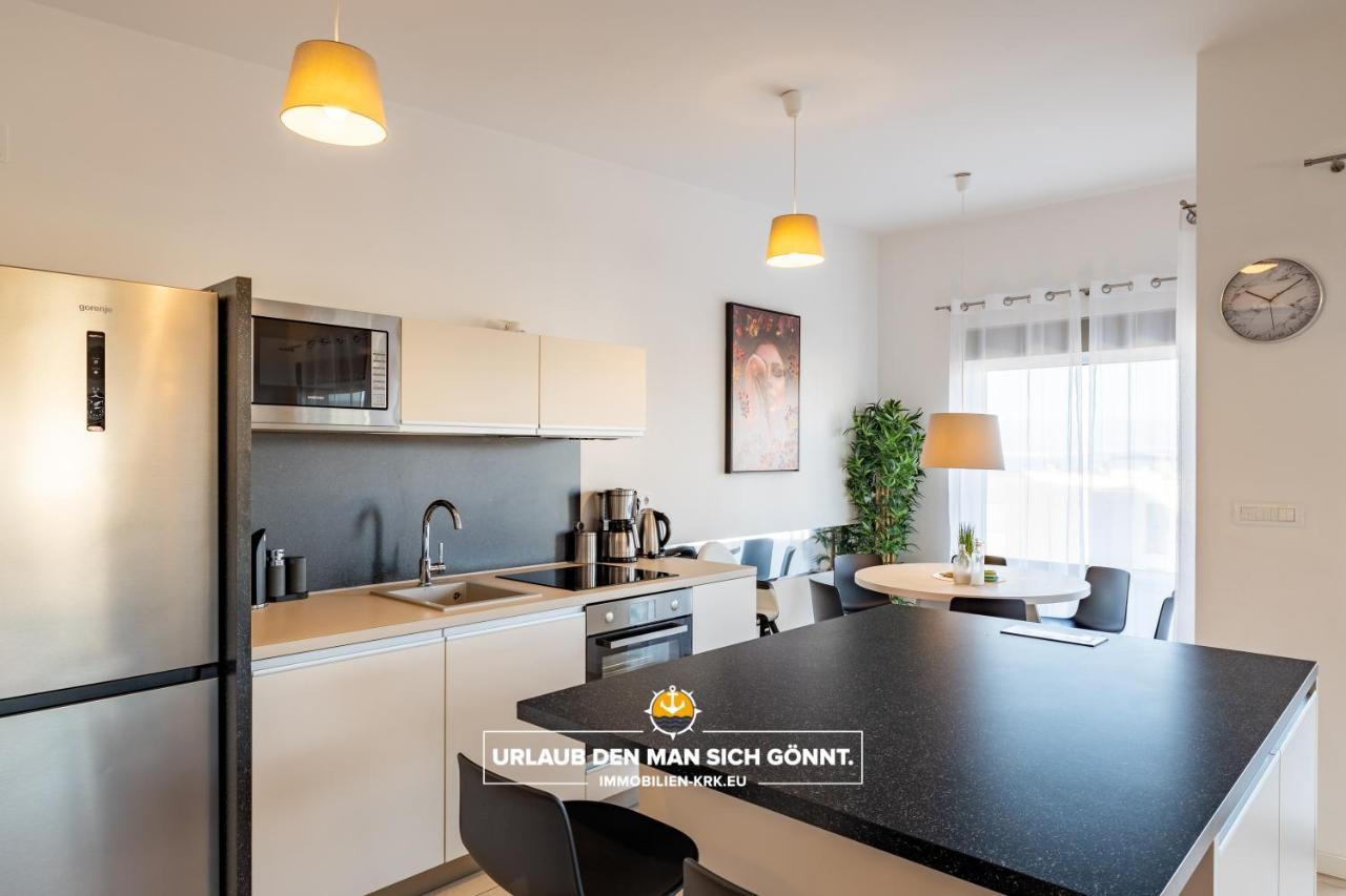 Apartament Penthouse Panorama Deluxe In Malinska Zewnętrze zdjęcie