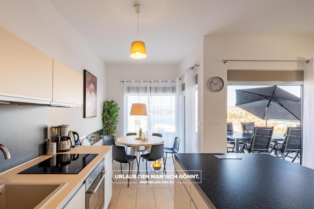 Apartament Penthouse Panorama Deluxe In Malinska Zewnętrze zdjęcie