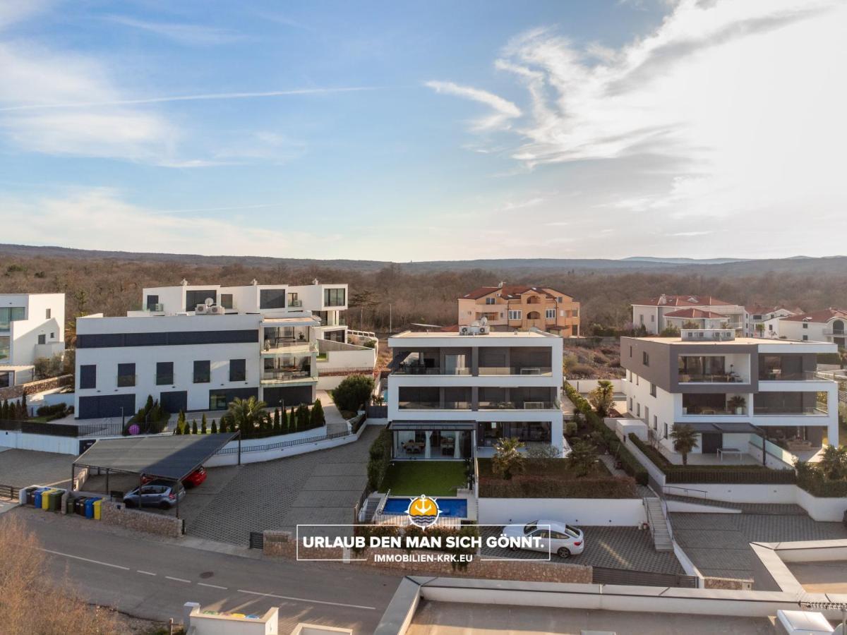 Apartament Penthouse Panorama Deluxe In Malinska Zewnętrze zdjęcie