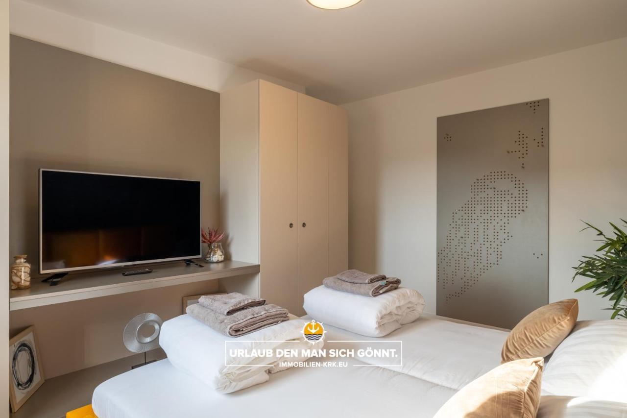 Apartament Penthouse Panorama Deluxe In Malinska Zewnętrze zdjęcie