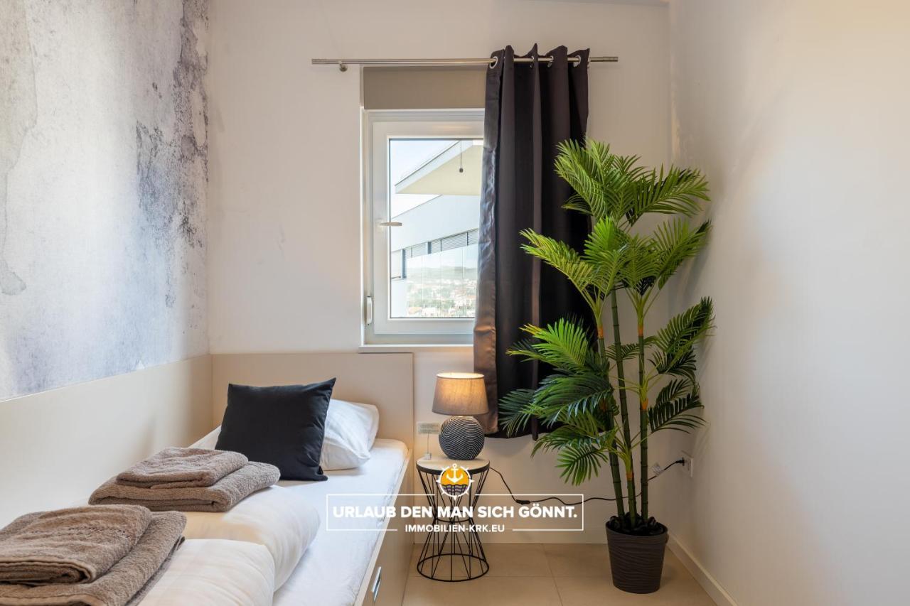Apartament Penthouse Panorama Deluxe In Malinska Zewnętrze zdjęcie