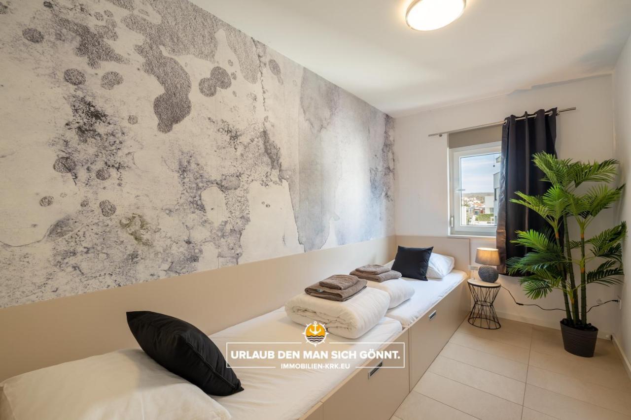 Apartament Penthouse Panorama Deluxe In Malinska Zewnętrze zdjęcie