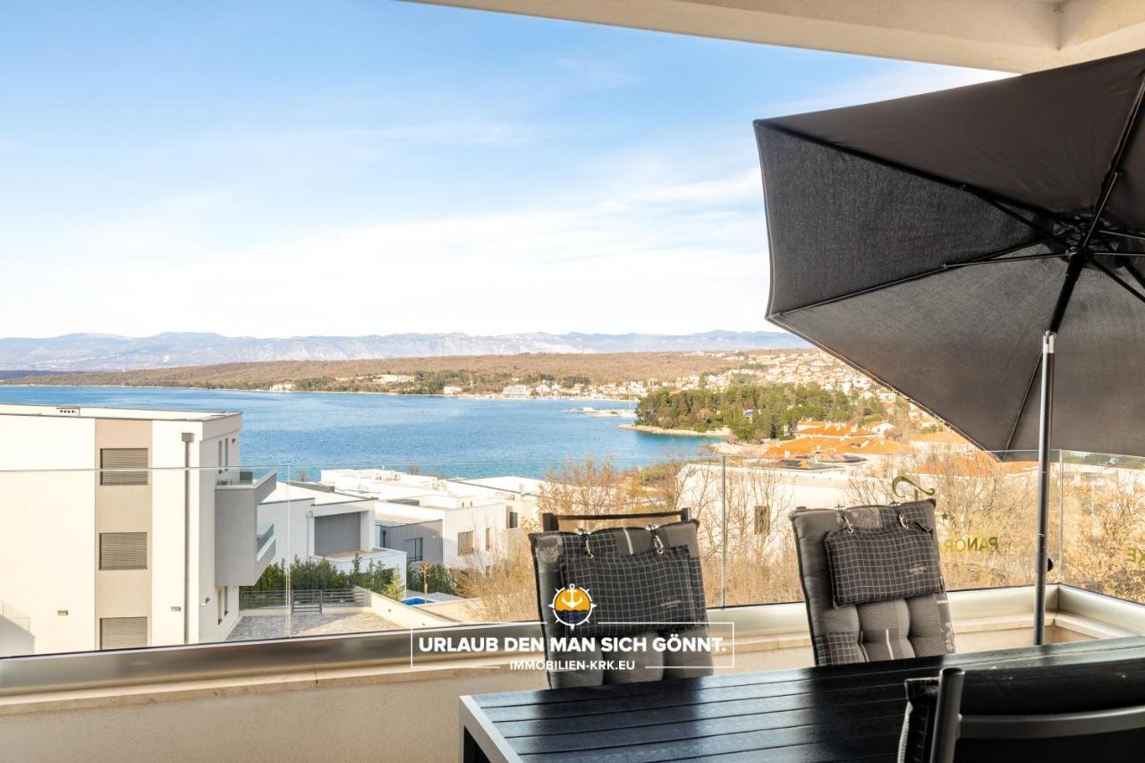 Apartament Penthouse Panorama Deluxe In Malinska Zewnętrze zdjęcie